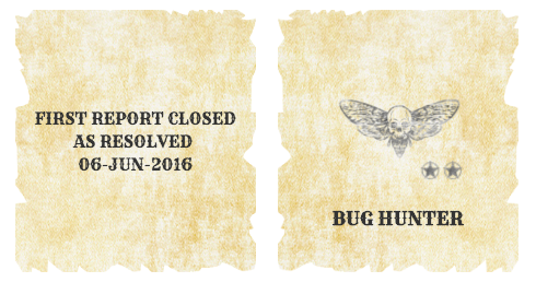 Bug Hunter Badge