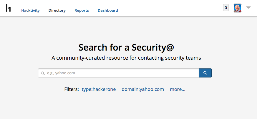 HackerOne Directory