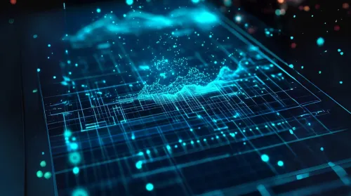 Cyber Image of Data Graphics