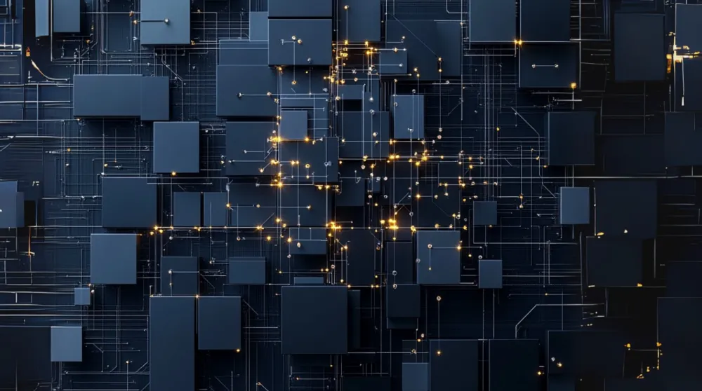 Dark tech background